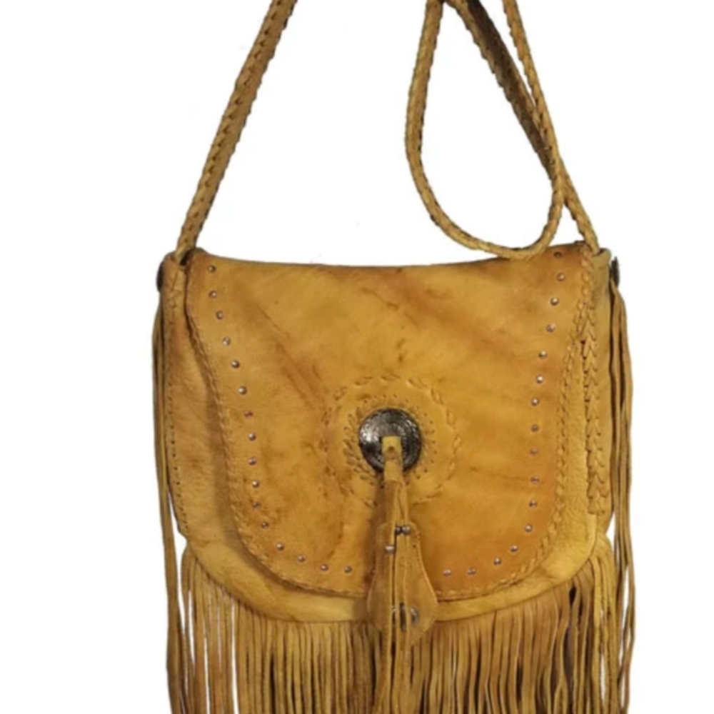 Kobler Fringe Crossbody Bag with Adjustable Strap
